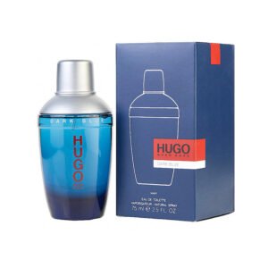 Hugo Boss Hugo Dark Blue Eau de Toilette - Perfume Masculino Vibrante, Especiado, Magnético y de Alta Gama