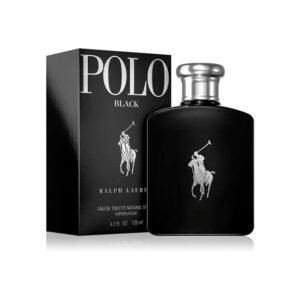 Ralph Lauren Polo Black Eau de Toilette - Perfume Masculino Moderno, Urbano y Seductor
